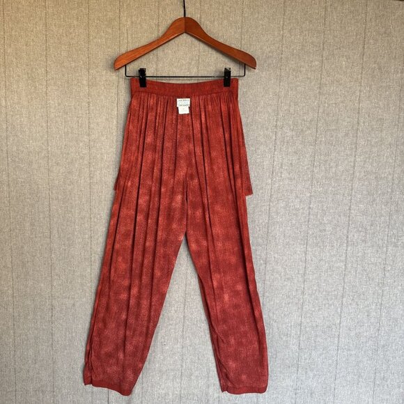 80s 90s Vintage Southwest Indian Foundation Open Front Tunic Pants Set Size M - Picture 15 of 17